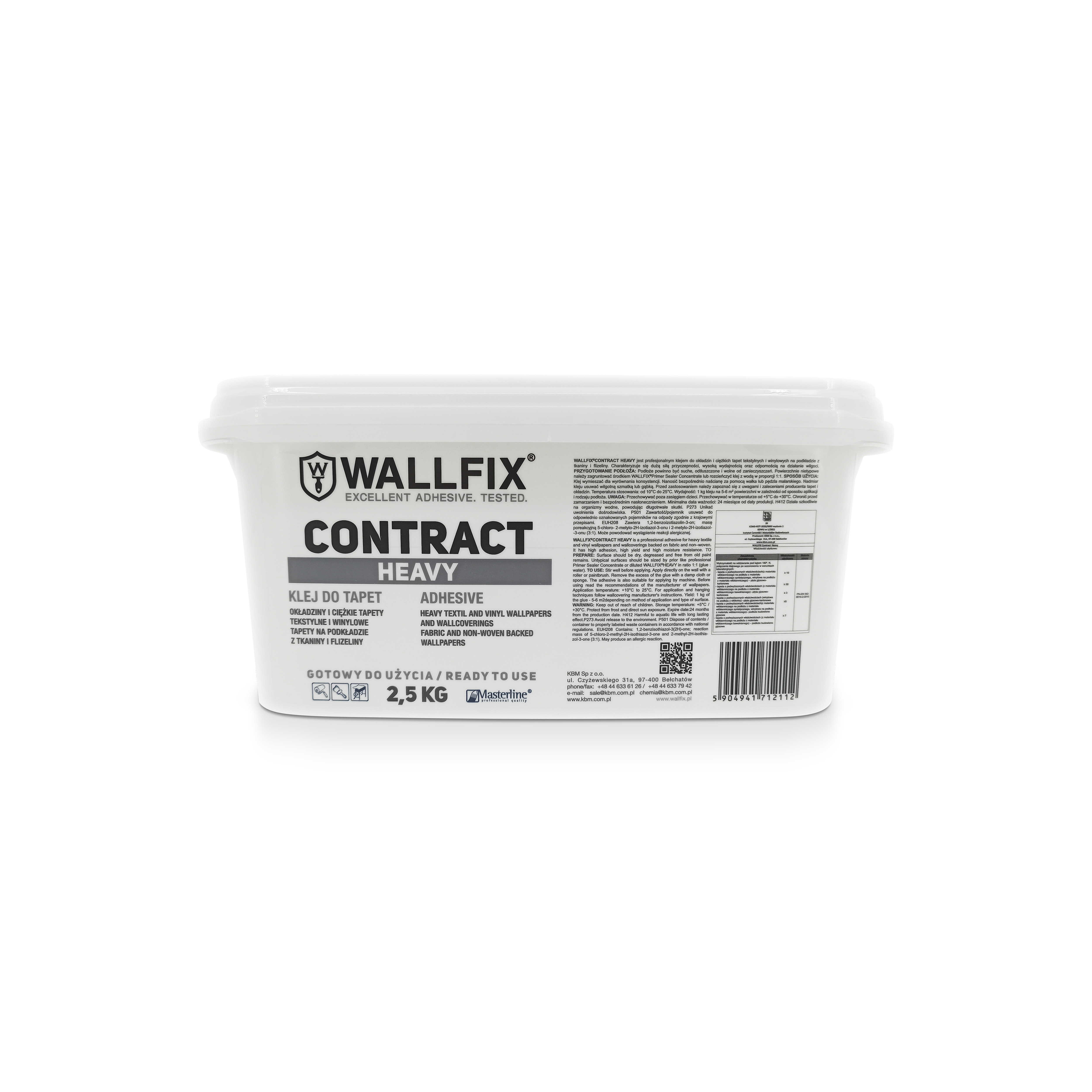 Wallpaper glue - Wallfix Contract Heavy