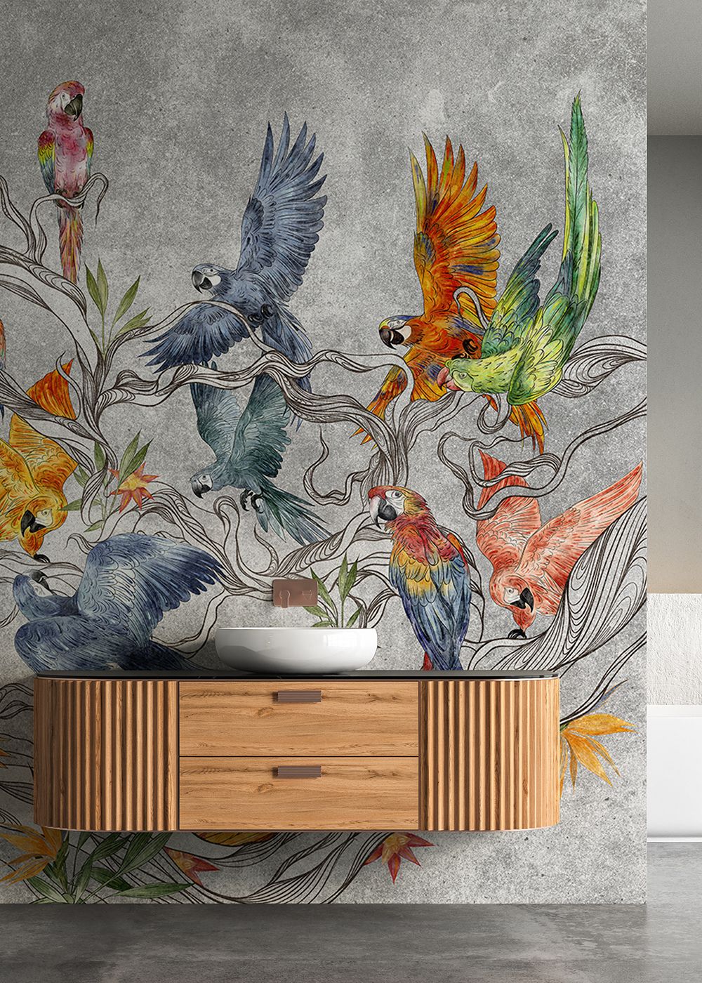 Wallpaper Parrot