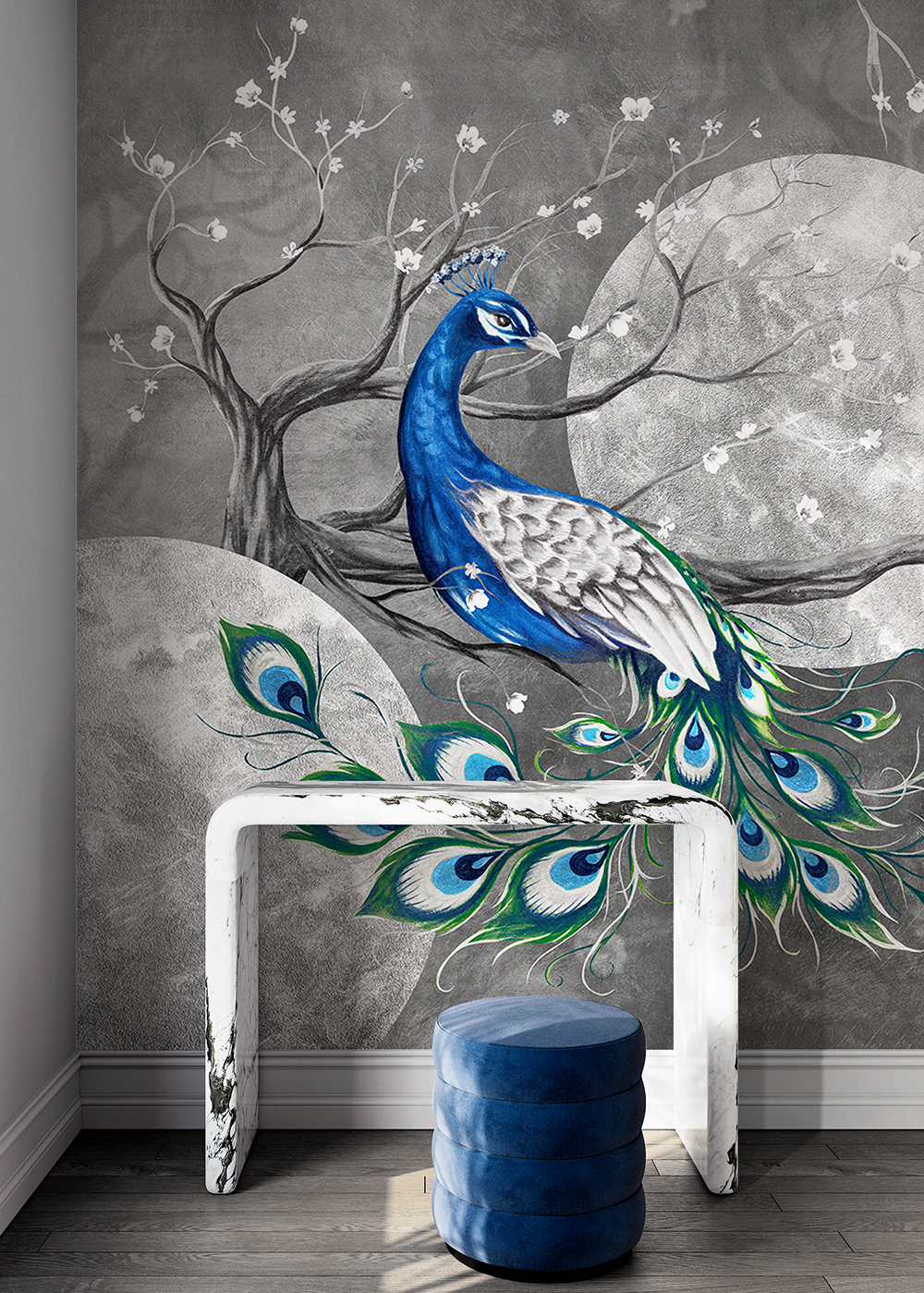 Wallpaper Peacock